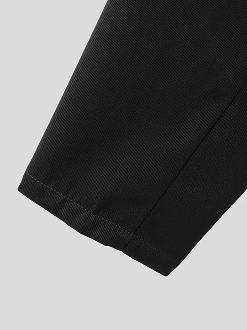 INCERUN Men’s Retro Blazer | Long Sleeves, Notched Lapel Collar, Non-Stretch Fabric, Solid Color, Regular Fit | Ideal for Spring/Autumn