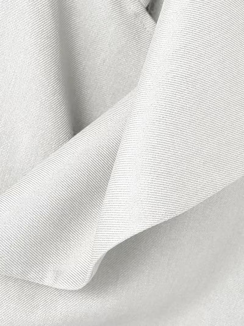 Men's Asymmetric Waterfall Collar Blazer Jacket - Double Button Front, Loose Fit Baggy Casual Coat, Thin Spring/Fall Outerwear, Machine Washable Hippy Style (No)