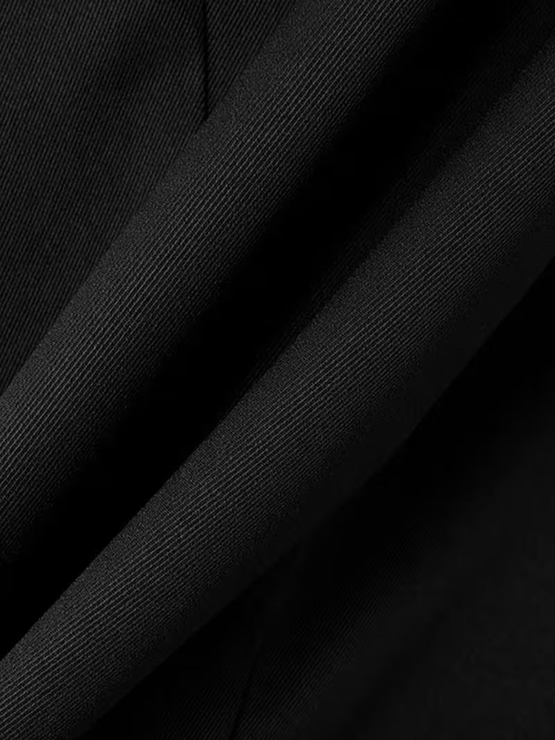 INCERUN Men’s Retro Blazer | Long Sleeves, Notched Lapel Collar, Non-Stretch Fabric, Solid Color, Regular Fit | Ideal for Spring/Autumn