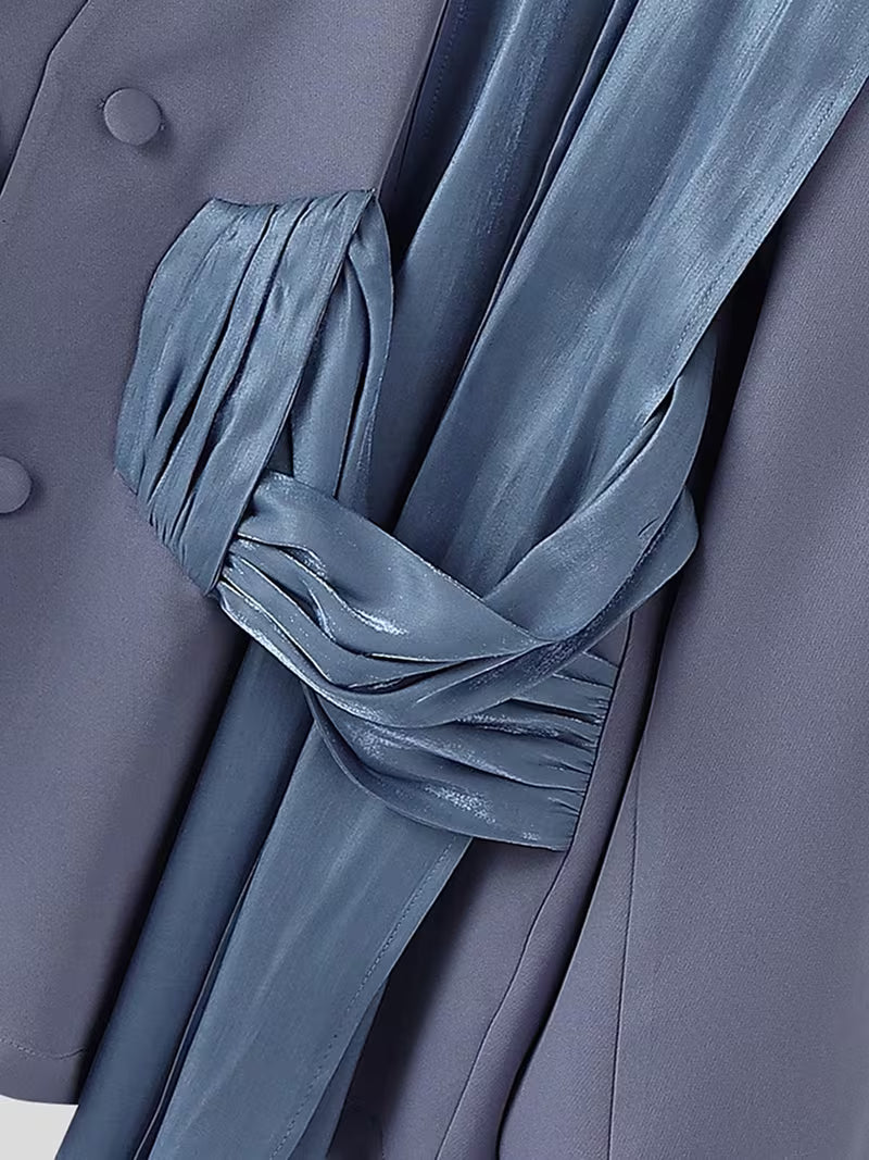 INCERUN Men Stylish Blazer | Long Sleeve V Neck Single Breasted Thin Party Club Leisure Blazer Coat Tops, Non-Stretch Fabric, Solid Color, Loose Fit for Spring/Fall