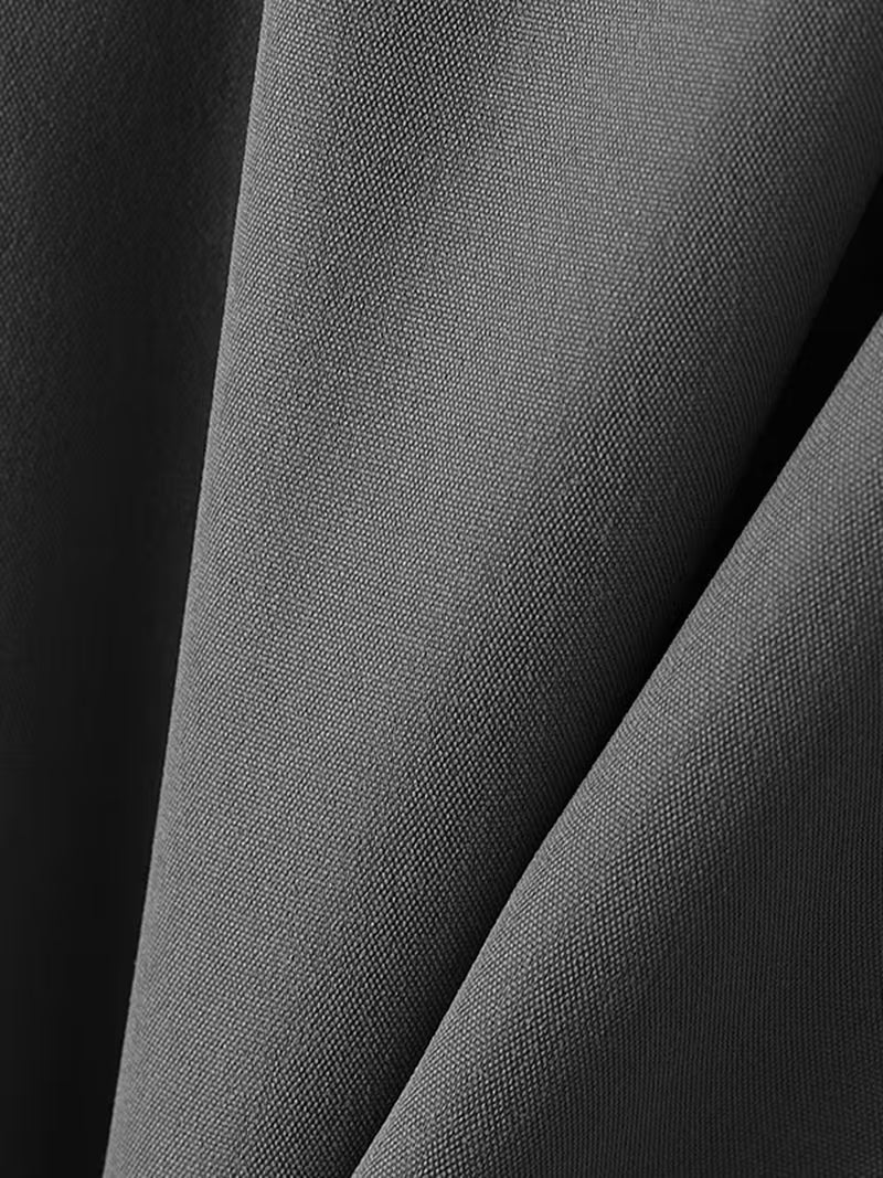 INCERUN Men'S Blazer with Lapel Neck, Loose Fit, Long Sleeves, Solid Color, Single Breasted, Suitable for Office Wear