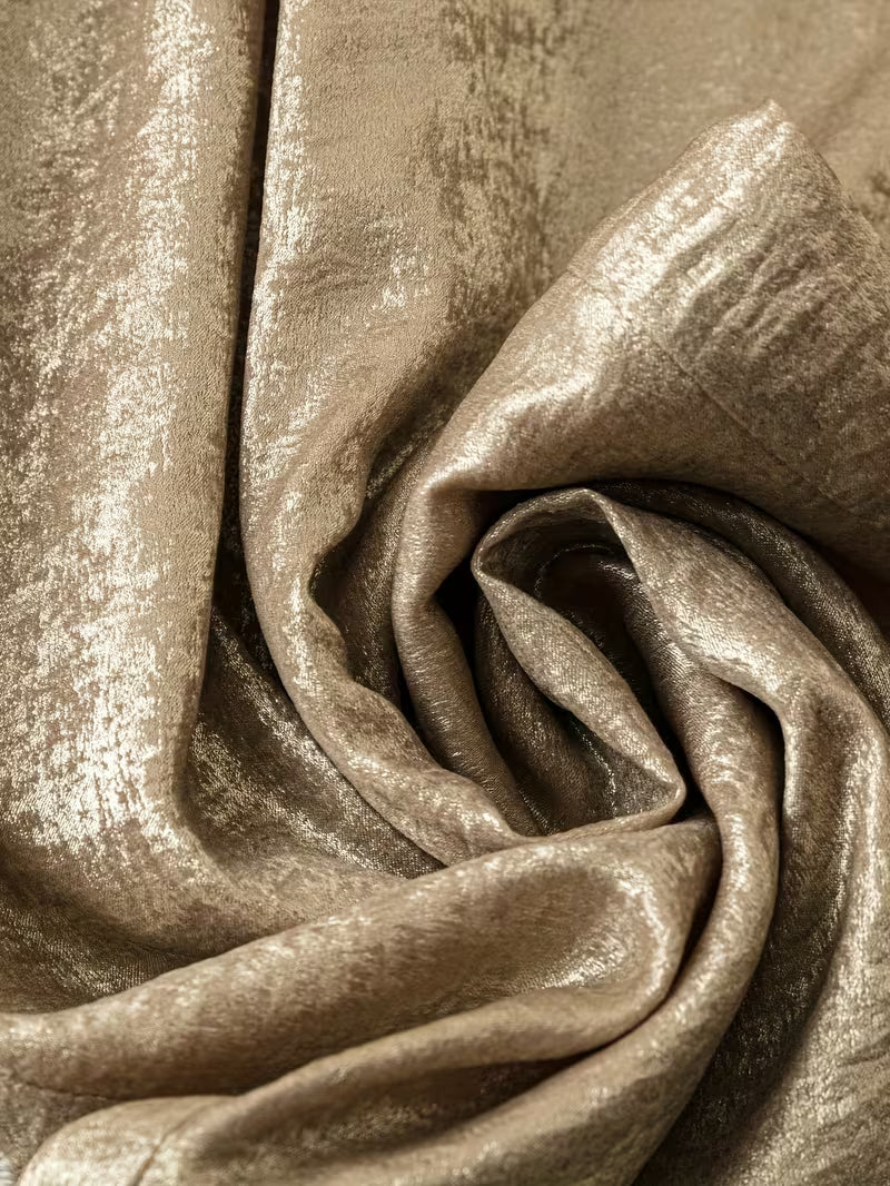 Women'S Casual Metallic Wide-Leg Straight Pants